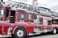 Entre 25 et 30 pompiers ont dû intervenir sur les lieux d’un incendie au centre-ville de Sherbrooke